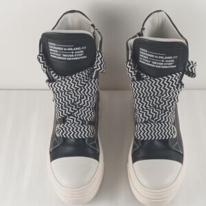 Cristian Zerotre Calypso Black Boots Women's Size 39 (US 8.5)